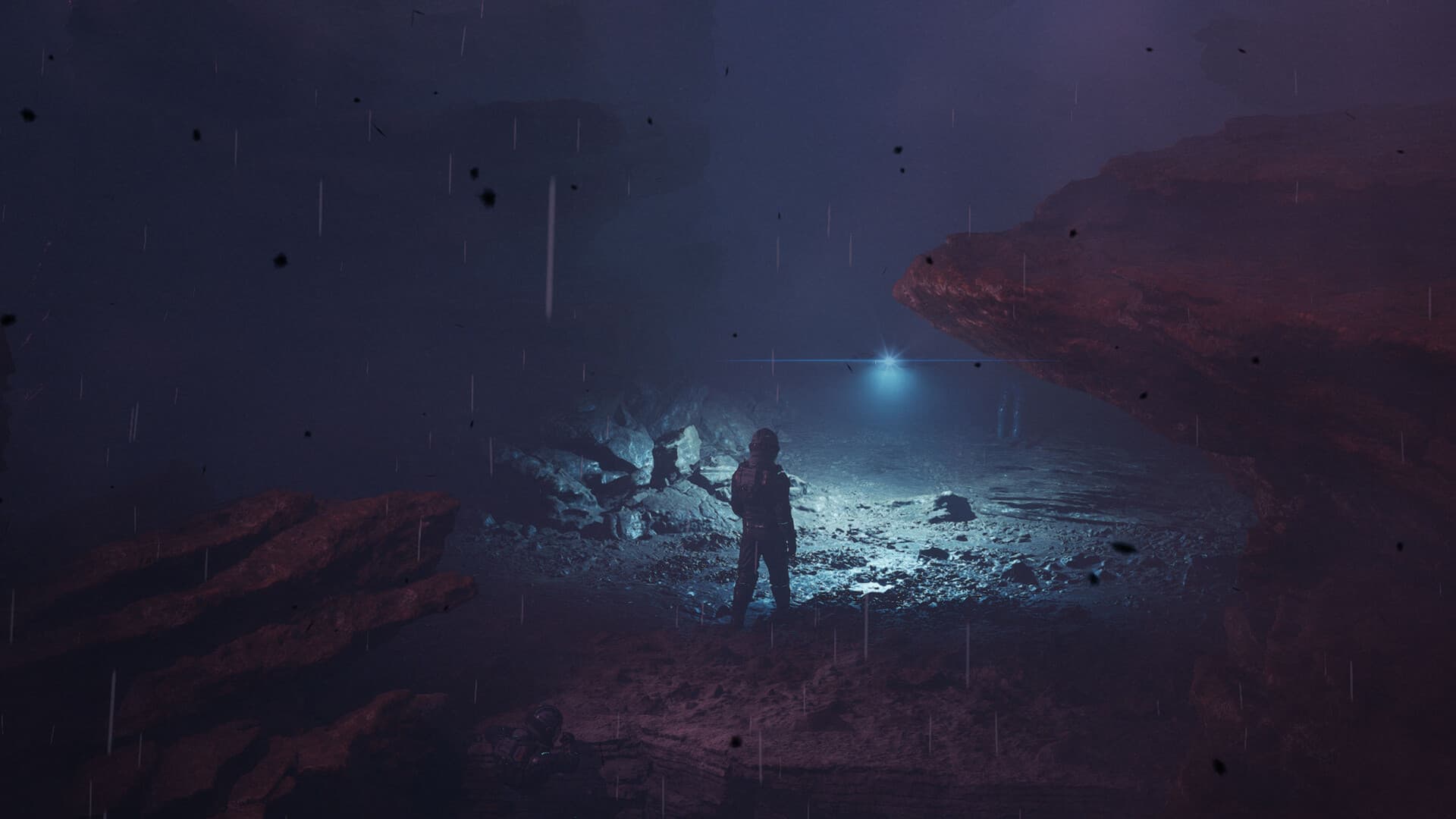Directive 8020 astronaut exploring alien cave - trophy and collectibles guide